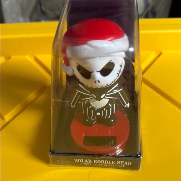 Disney Solar Bobble-Head with Santa Hat - Picture 4 of 4